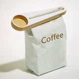 Kapu Coffee scoop and bag closer
