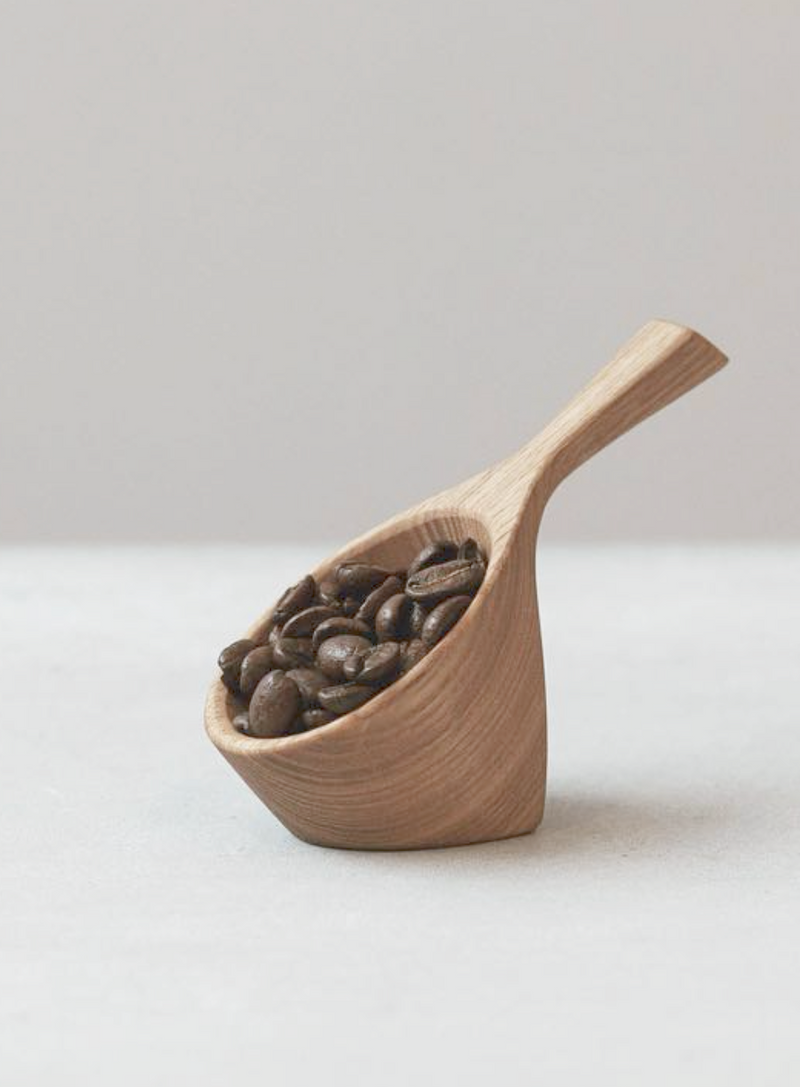 Coffee measuring spoon wood