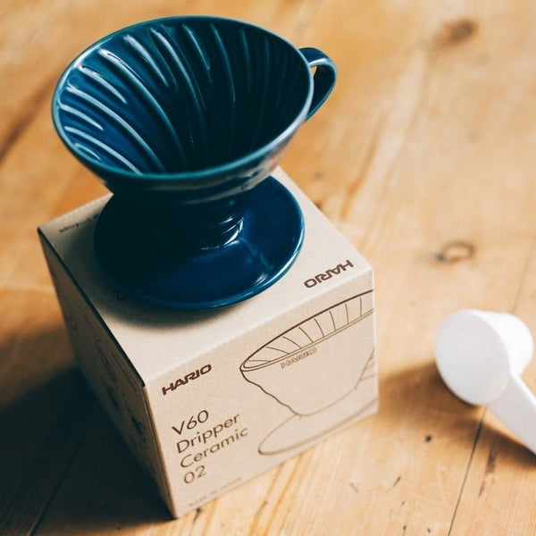 V60-02 Ceramic Coffee Dripper Indigo